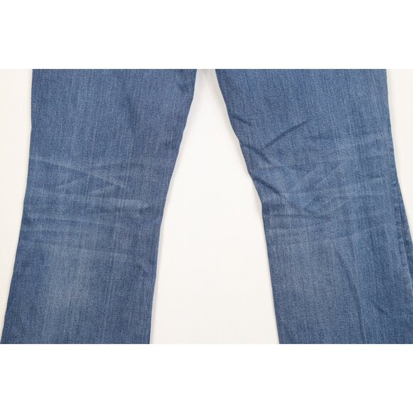 Vtg Y2K American Eagle Outfitters Womens 14 Babydoll Flared Kick Bootcut Jeans - Picture 11 of 13